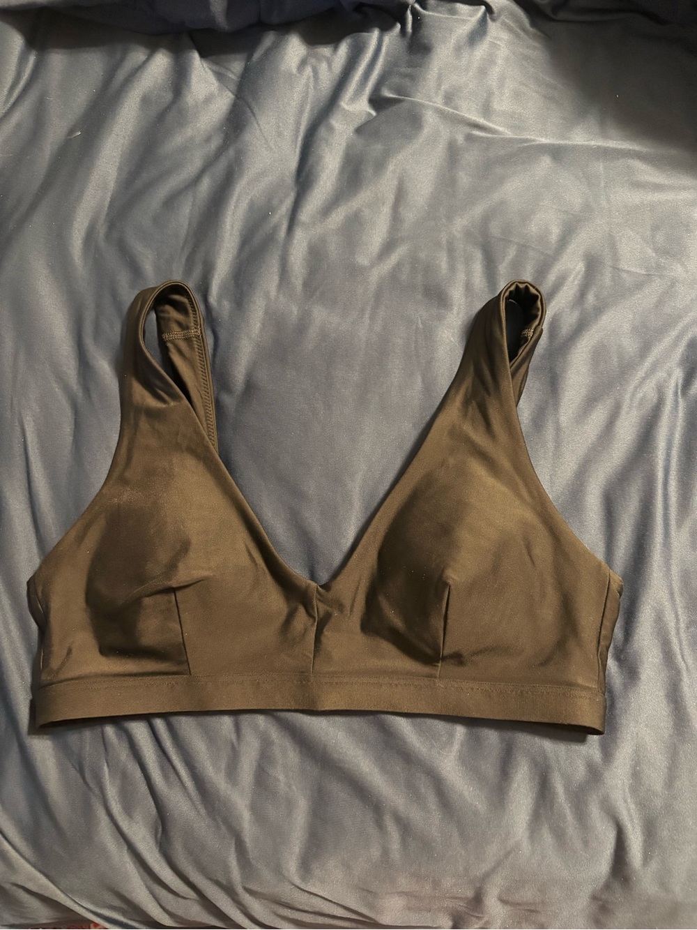Lululemon black bikini swim top